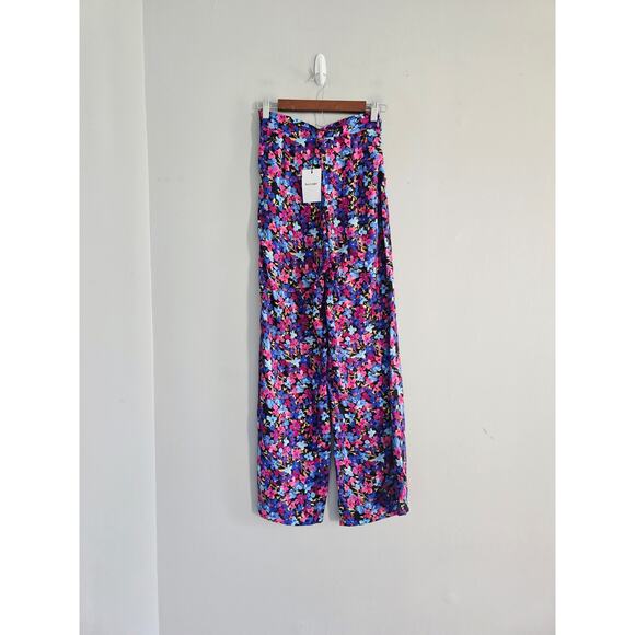 Leo & Ugo Paris Colorful Floral Pants Size 0 NWT - Picture 4 of 4